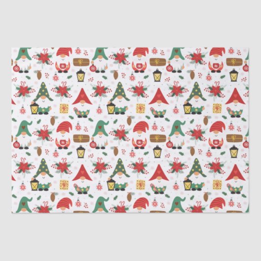 クリスマスの赤と緑の格言 薄葉紙 (正面)