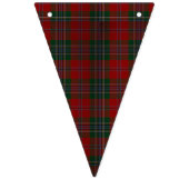 クリスマスの赤の格子縞 バンティングフラッグ (第3の旗)