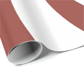 クリスマスの赤の渦巻 ラッピングペーパー (ロールコーナー)