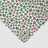 クリスマスの足のプリントのティッシュペーパー 薄葉紙 (詳細)