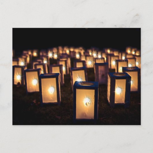 クリスマスの輝き シーズンポストカード (正面)