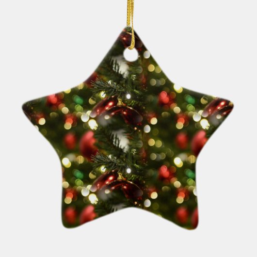 クリスマスの輝き セラミックオーナメント (裏面)