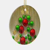 クリスマスの輝き セラミックオーナメント (右)