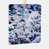 クリスマスの輝き セラミックオーナメント (右)