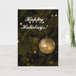 クリスマスの輝き、ハッピーホリデー！ シーズンカード