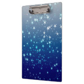 クリスマスの輝き 星 青空 クリップボード (左)