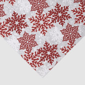 ⭐クリスマスの輝く赤い雪❄片 薄葉紙 (詳細)