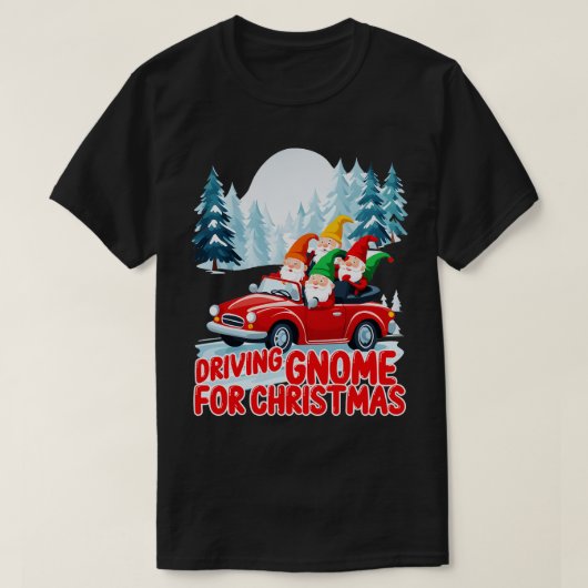 クリスマスの運転格言 Tシャツ (デザイン正面)