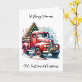 クリスマスの過ファッションドごし カード (黄色い花)