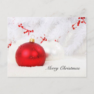 クリスマスの郵便はがき シーズンポストカード