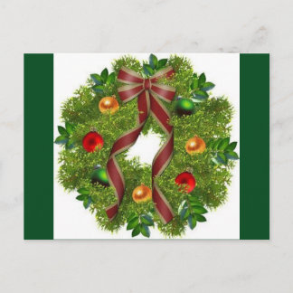 クリスマスの郵便はがき シーズンポストカード