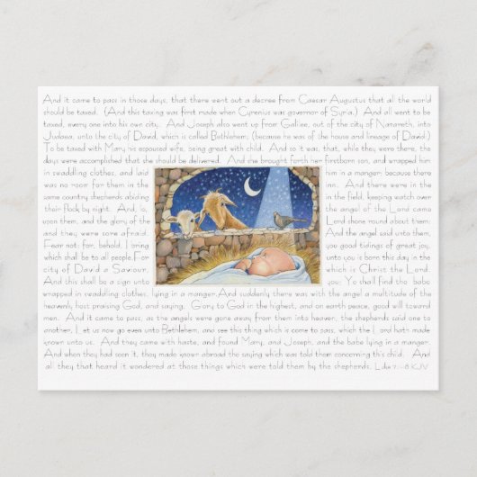 クリスマスの郵便はがき シーズンポストカード (正面)