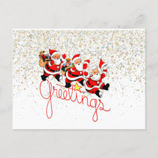 クリスマスの郵便はがき シーズンポストカード