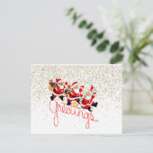 クリスマスの郵便はがき シーズンポストカード (スタンド正面)