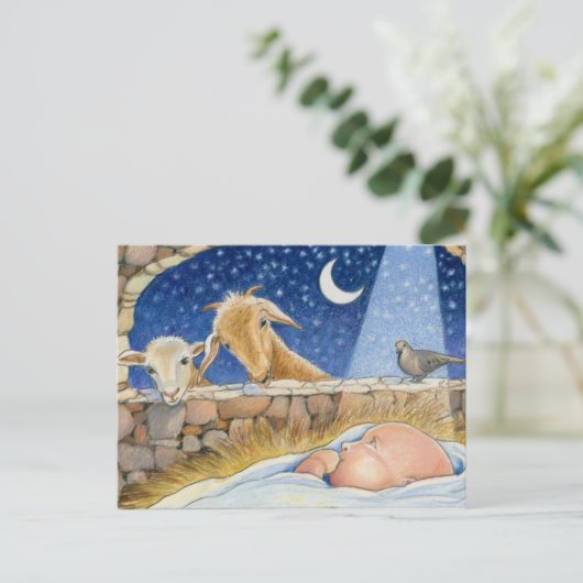 クリスマスの郵便はがき シーズンポストカード (スタンド正面)