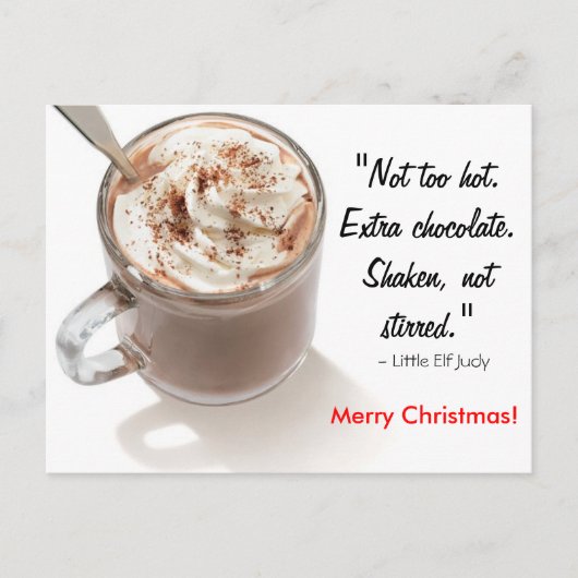 クリスマスの郵便はがき シーズンポストカード (正面)