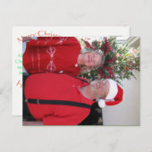 クリスマスの郵便はがき シーズンポストカード (正面/裏面)