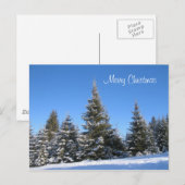 クリスマスの郵便はがき シーズンポストカード (正面/裏面)