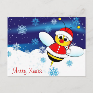 クリスマスの郵便はがき シーズンポストカード