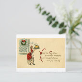 クリスマスの郵便はがき(ca. 1915年) シーズンポストカード (スタンド正面)