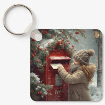クリスマスの郵便箱 かわいいお祭り気分の冬アクセサリー