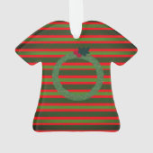 クリスマスの醜いセーターのオーナメント オーナメント (裏面)