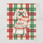 クリスマスの醜いセーター投票カード チラシ (裏面)