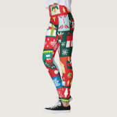 クリスマスの醜いセーター1 レギンス (左)