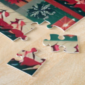 クリスマスの醜いセーター(4) ジグソーパズル (側面)