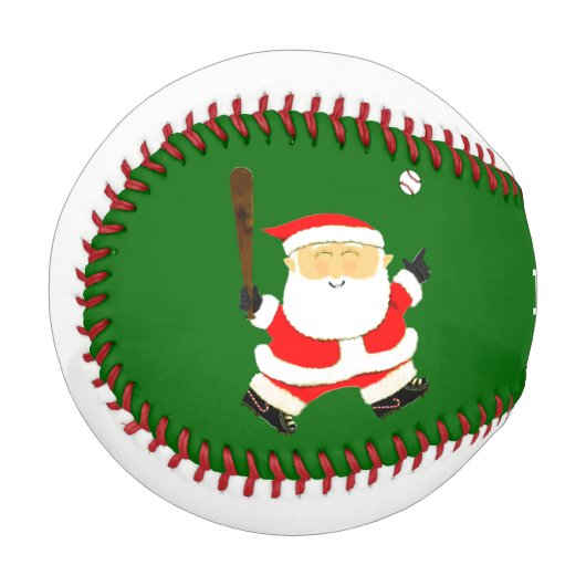 クリスマスの野球コレクション 野球ボール (正面左)