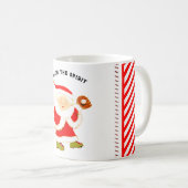 クリスマスの野球 コーヒーマグカップ (正面右)
