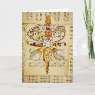 クリスマスの金ゴールドの星の事 シーズンカード