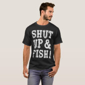 クリスマスの釣り Tシャツ (正面フル)
