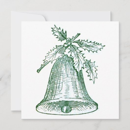 クリスマスの鈴とヒマツリ カード (正面)