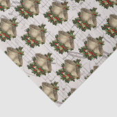 クリスマスの銀のベル アンティーク ビクトリア調 ミュージック 薄葉紙 (詳細)