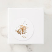 クリスマスの鐘とクリスマスの新年を祝う フェイバータグ (インサイチュ)