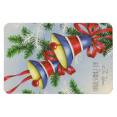 クリスマスの鐘 マグネット (横)