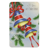 クリスマスの鐘 マグネット (縦)