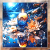 クリスマスの降臨窓の貼り付け ウィンドウサイン (シート2)