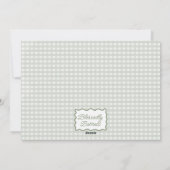 クリスマスの降誕祭の挨拶, 休日の家族写真 シーズンカード (裏面)