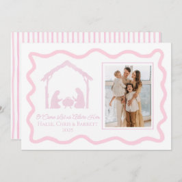 クリスマスの降誕祭の挨拶, 休日の家族写真 シーズンカード