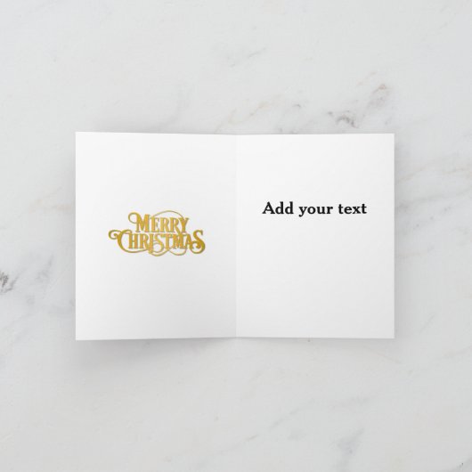 クリスマスの降誕祭 聖なるマリアの元に生まれた赤ちゃんイエス 招待状 (内部)