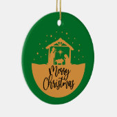 クリスマスの降誕 - クリスマス オーナメント (右)