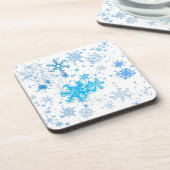 クリスマスの降雪 コースター (左側)