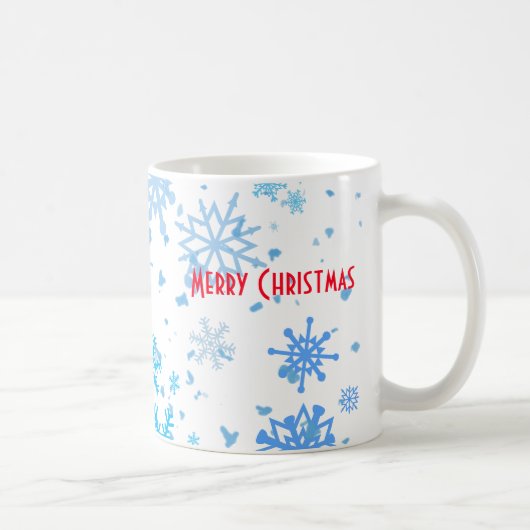 クリスマスの降雪 コーヒーマグカップ (右)