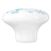 クリスマスの降雪 セラミックノブ (側面)