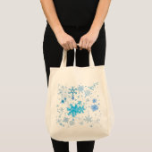 クリスマスの降雪 トートバッグ (正面(商品))