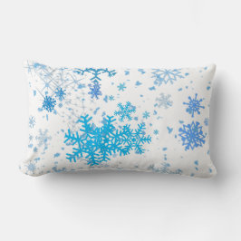 クリスマスの降雪 ランバークッション