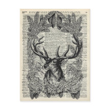 クリスマスの雄鹿