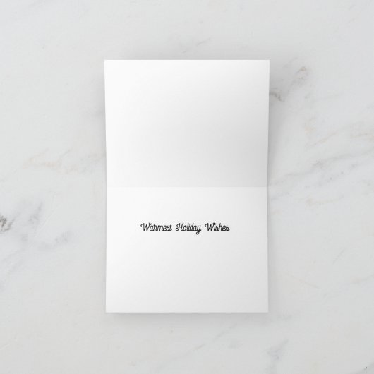 クリスマスの集会 カード (内部)